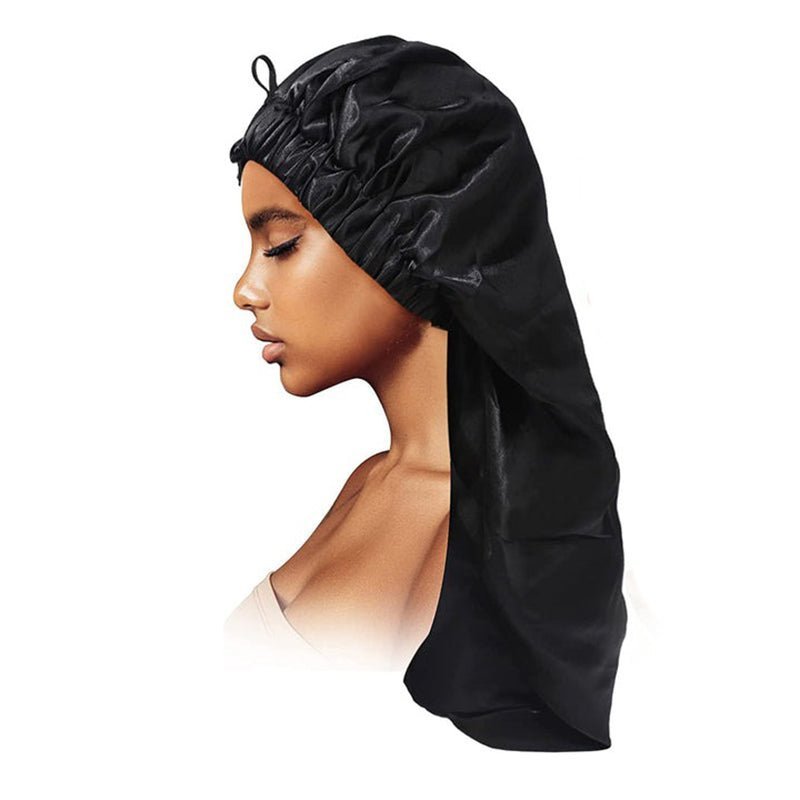 Bonnet de nuit longs en satin - Wkm Hair