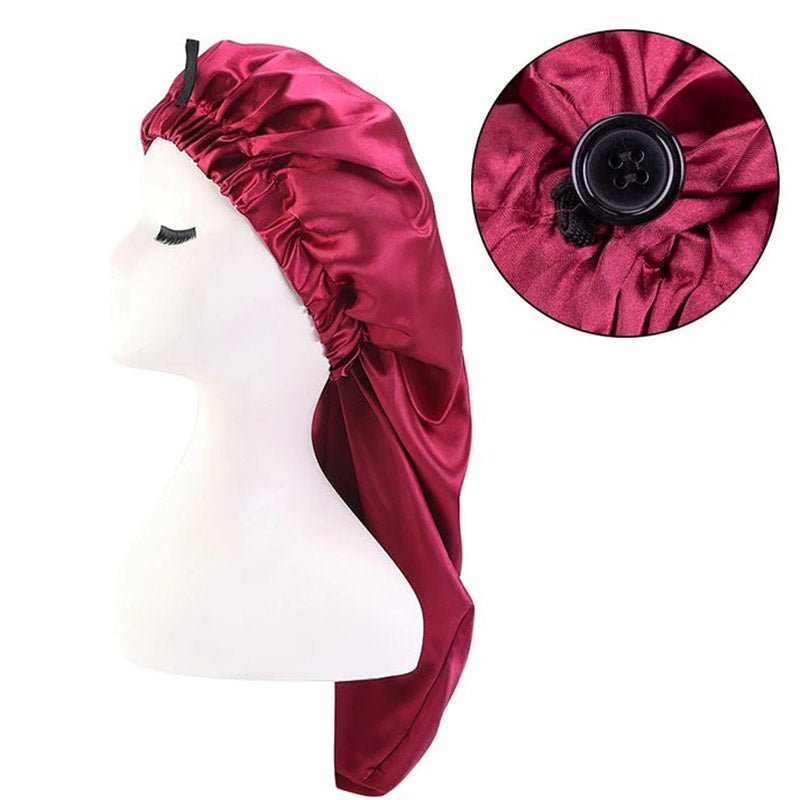 Bonnet de nuit longs en satin - Wkm Hair