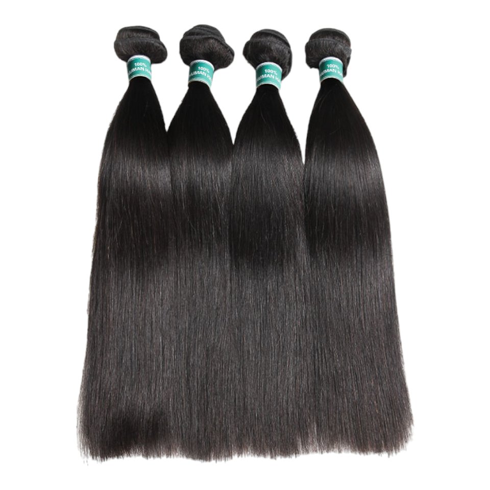 Wkm Hair cheveux Malaysien Straight Weave naturel 100%, mèches de cheveux humains, extension de cheveux, Lot de 1/3/4 paquets - Wkm Hair